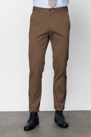 Camel Erkek Pamuklu Kumaş Pantolon Regular Fit – Rahat Kalıp Günlük Ofis Stili