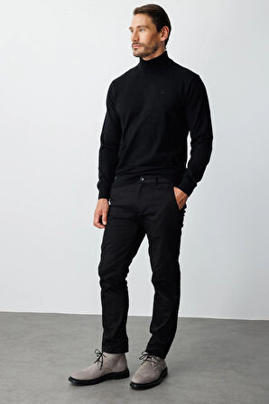 ERKEK SİYAH DYNAMIC FIT STD PANTOLON