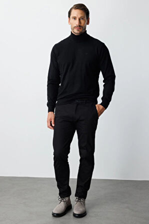 ERKEK SİYAH DYNAMIC FIT STD PANTOLON