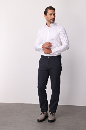 ERKEK LACİVERT REGULARFIT / RAHAT KALIP STD PANTOLON
