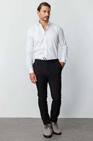ERKEK SİYAH DYNAMIC FIT STD PANTOLON