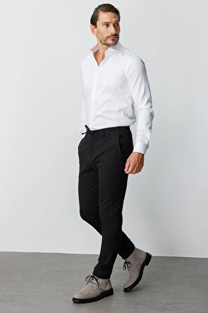 ERKEK SİYAH DYNAMIC FIT STD PANTOLON