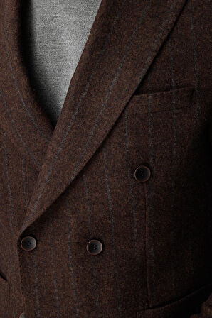 ERKEK KİREMİT SLIM FIT / DAR KALIP GENİŞ KIRLANGIÇ CEKET