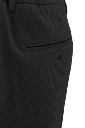 Antrasit Dynamic Fit Lastikli İpli Erkek Pantolon | Konforlu Smart Casual