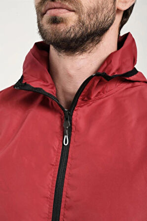 Exuma 1311002 Erkek Kırmızı Yağmurluk