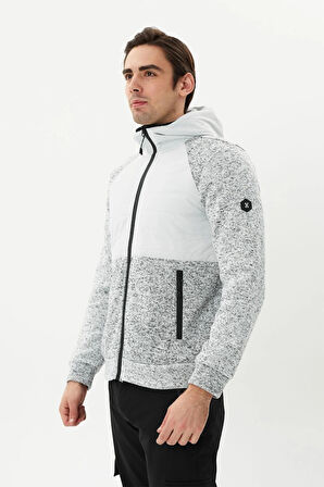 Exuma Erkek Gri Polar Sweat 2311136