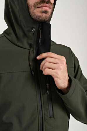 Exuma 2311100-801 Erkek Softshell Mont