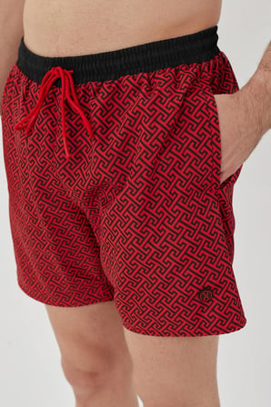 Exuma Swım Shorts M Erkek Şort 1415033-102-RED P Kırmızı
