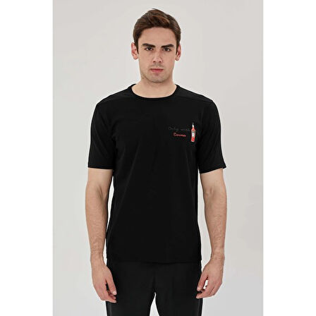 EXUMA ERKEK BASKILI T-SHIRT 1412044