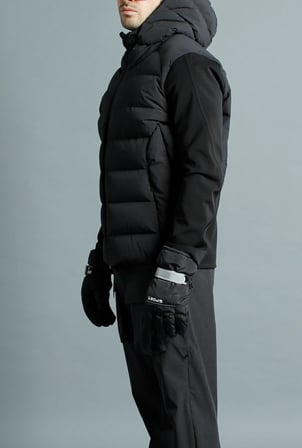 Isaora Hybrıt Down Jacket Erkek Dark Grey Jacket M23j7008-fw23-drg