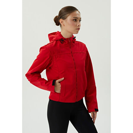Exuma Kadın Kırmızı Softshell Mont 2421192