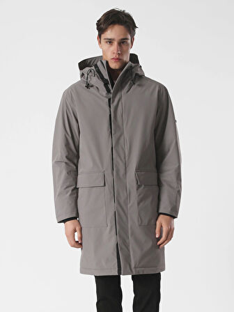 Isaora Metro Coat Erkek  Nardo Grey Kaban Isr7101-nrd
