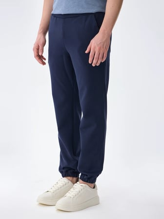 Isaora Gıza Cotton Jogger Erkek Navy Sweat Pant Isr5402
