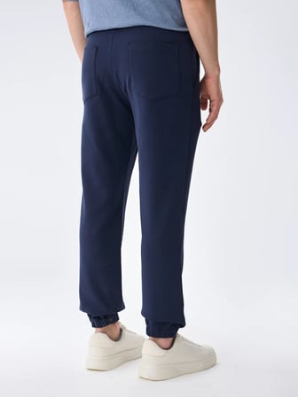 Isaora Gıza Cotton Jogger Erkek Navy Sweat Pant Isr5402