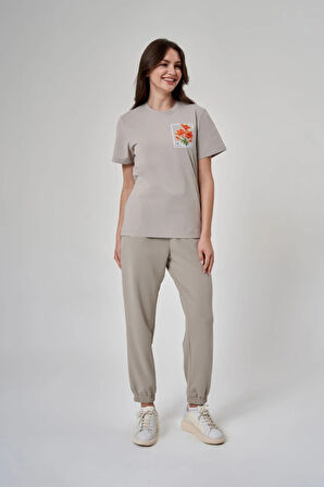 EXUMA KADIN TSHIRT-1522117-KUM