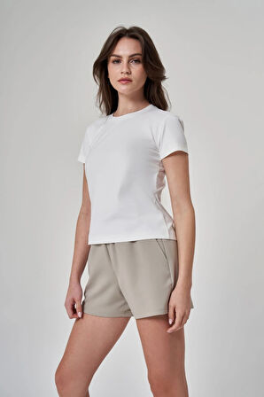 Exuma Kadın Beyaz Tişört 1522188