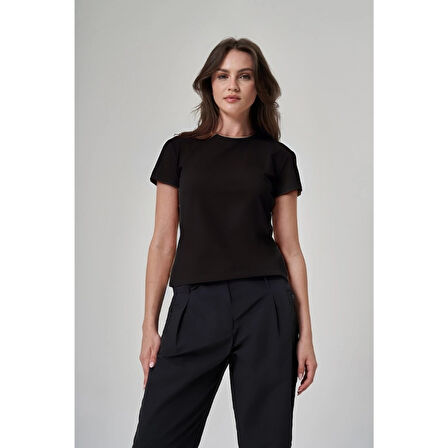 Exuma Kadın Siyah Tişört 1522188