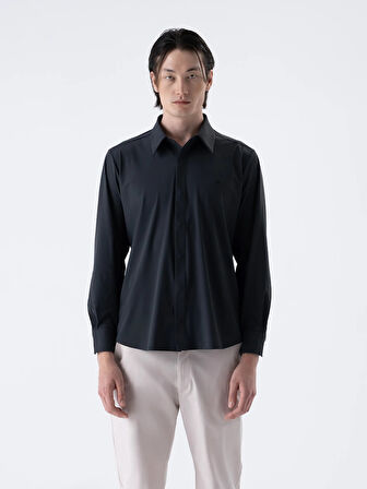 Isaora Sentıent Shırt Erkek Dark Grey Gömlek Isr4106-drg