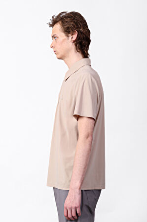 Isaora Erkek Polo Yaka T Shirt ISR3114 BEG
