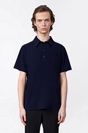 Isaora Erkek Polo Yaka T Shirt ISR3114 NAVY