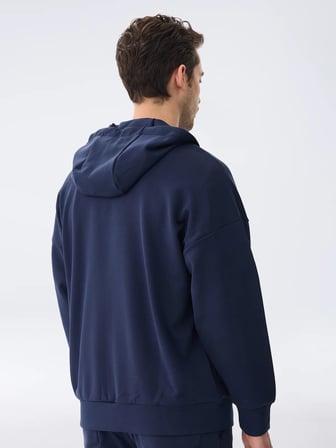 Isaora Gıza Cotton Sweat Erkek Navy Sweat Isr8114