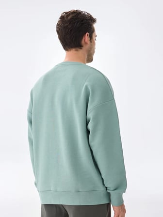 Isaora Performance Cotton Sweat Erkek Palm Green Sweat Isr8113