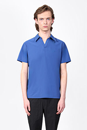 Isaora Erkek Polo Yaka T Shirt ISR3201 DRBL