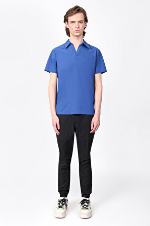 Isaora Erkek Polo Yaka T Shirt ISR3201 DRBL