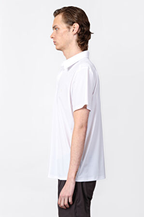 Isaora Erkek Polo Yaka T Shirt ISR3201 SBTLWHT
