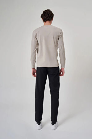 Exuma Erkek Gri Uzun Kollu Tişört 1512129