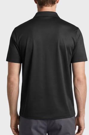 Isaora Erkek Polo Yaka T Shirt ISR3303 BLCK