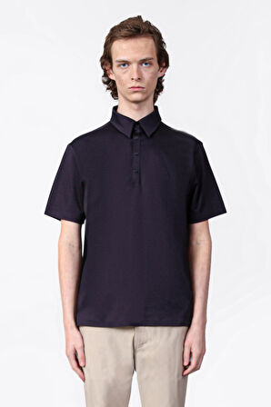 Isaora Erkek Polo Yaka T Shirt ISR3303 NAVY