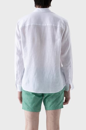 Isaora % 100 Pamuk Regular Fit Uzun Kollu Gömlek Erkek GÖMLEK ISR4107 WHT BEYAZ