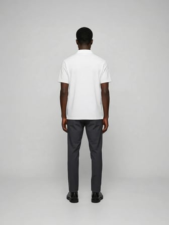 Isaora Ultra Lıght Mentalıst Polo Whıte Erkek Polo T-shırts Isr3117-ss26-byz