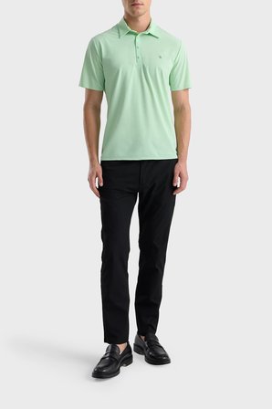 Isaora Logolu Regular Fit Düğmeli Polo Erkek POLO ISR3117 MGRN MİNT