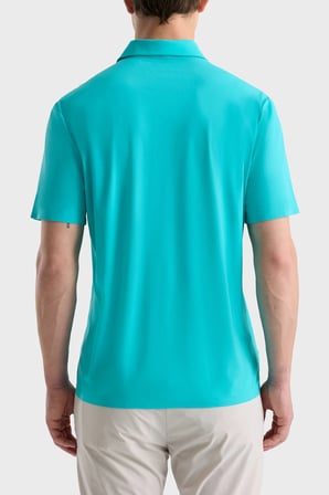 Isaora Logolu Regular Fit Kapamasız Polo Erkek POLO ISR3201 TURQ TURKUAZ