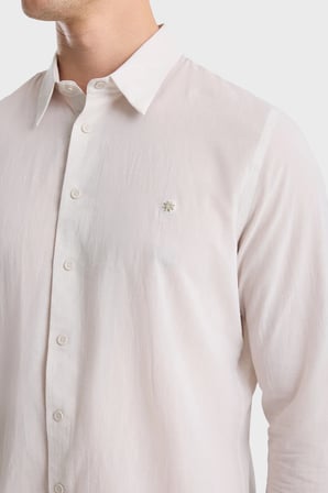 Isaora Pamuklu Regular Fit Uzun Kollu Gömlek Erkek GÖMLEK ISR4132BEJ BEJ