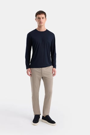 Isaora Extra Lıght Tech Tee Ls Erkek Navy Tshırt Isr9805-ss26-168