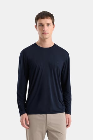 Isaora Extra Lıght Tech Tee Ls Erkek Navy Tshırt Isr9805-ss26-168