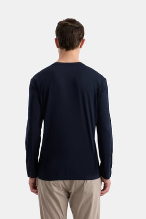 Isaora Extra Lıght Tech Tee Ls Erkek Navy Tshırt Isr9805-ss26-168