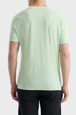 Isaora Logolu Regular Fit Bisiklet Yaka T Shirt Erkek T SHİRT ISR9021 MGRN MİNT