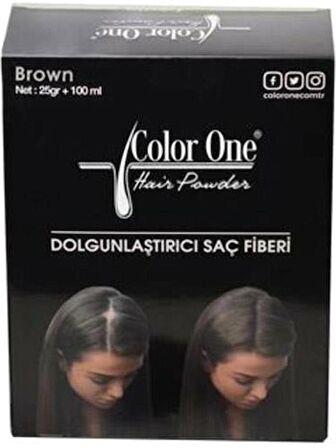 COLOR ONE BROWN (25GR TOZ+100 ML SPREY)