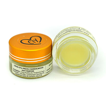 limonotu&patchouly&sandalwood doğal katı parfüm