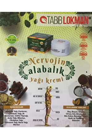 Nervojin Alabalık Yağı Kremi 100ml 5adet