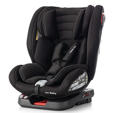 Uni Baby CoolFix 360° Dönebilen Isofixli 0 - 36 kg Oto Koltuğu Gri