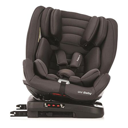 Uni Baby CoolFix 360° Dönebilen Isofixli 0 - 36 kg Oto Koltuğu Gri