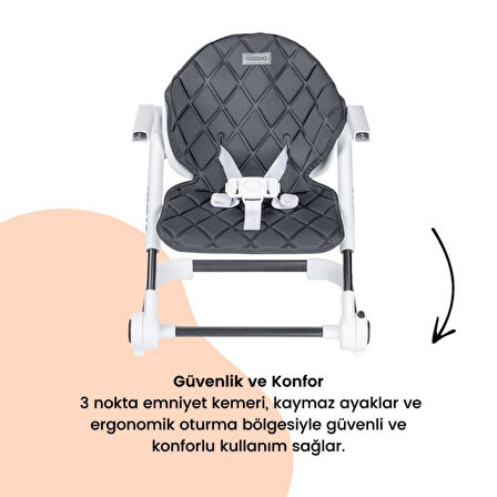 Bebebao Smart Portatif Mama Sandalyesi