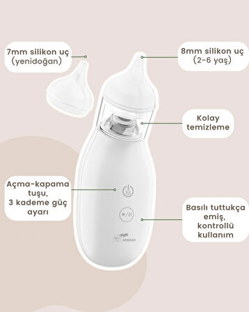 Bebebao Bebek Burun Aspiratörü