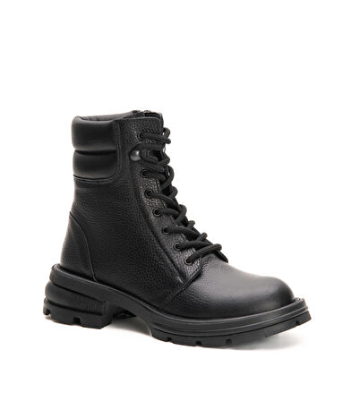 Hakiki Deri Kauçuk Kaymaz Taban Postal Bot