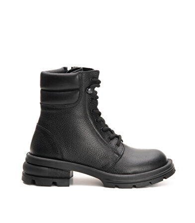 Hakiki Deri Kauçuk Kaymaz Taban Postal Bot